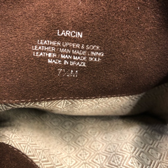 Brown suede boots - Picture 5 of 6